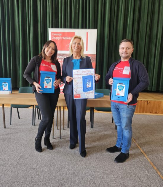 Inauguracja akcji „Niebieska Skrzyneczka Zaufania”